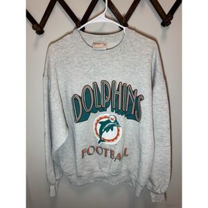 Miami Dolphins Vintage 90s Chalk Line‎ Sweatshirt